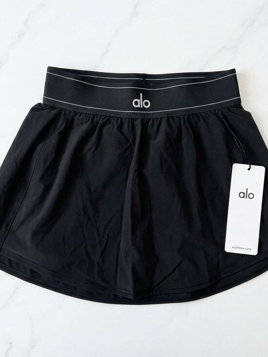 ALO Yoga Dresses & Skirts - Alo Yoga Match Point Tennis Black Skirt - All Sizes